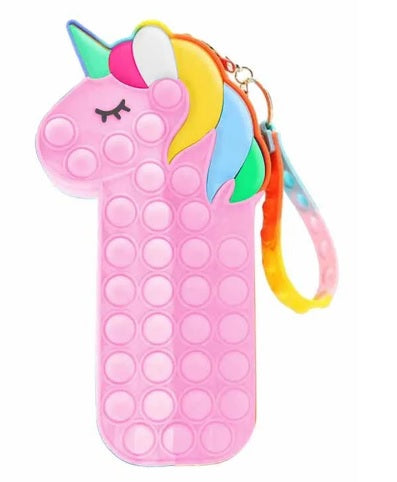 BAULETTO SILICON UNICORNO POP IT - 1 PEZZO