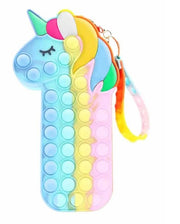 BAULETTO SILICON UNICORNO POP IT - 1 PEZZO