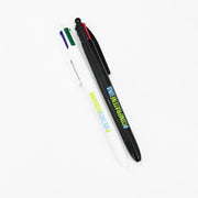 Penna Bic 4 colori "comprateneuna - vietatorubarmi " 1,0