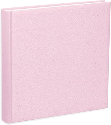 Album Foto Tessuto  SCATTO Con Velina formato 30x30, 100 Pagine -  ROSA - 1 PEZZO