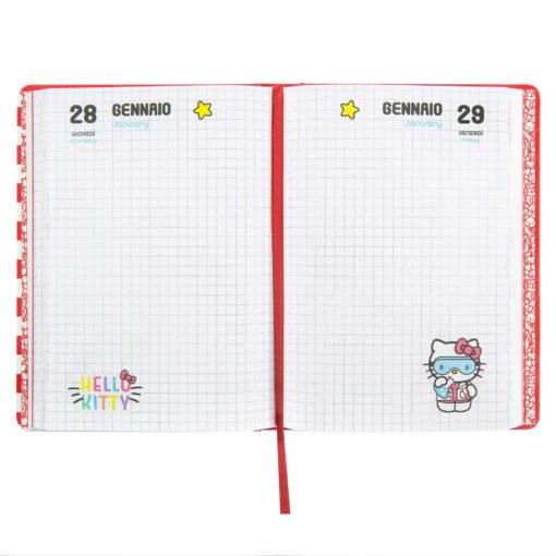 Diario 12 Mesi Hello Kitty 2026/2027 – Stripes