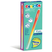 Penna Carioca OOPS EASY ROSSA cancellabile (Conf. 12 pezzi)