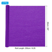 Rotolo di Carta crespa - 50x250 cm - 40 g/m² Scatto VIOLA 1 PEZZO