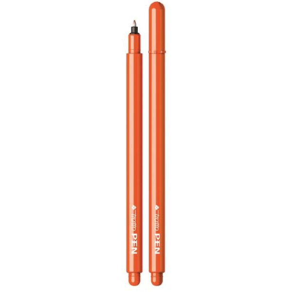 Penna punta in fibra Tratto Pen ARANCIONE - 0,5 mm - 1 PEZZO