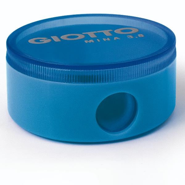 Temperamatite con serbatoio Giotto colori assortiti - 1 foro - 1 Pezzo