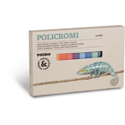 Astuccio 12 gessi policromi quadrati 13x13x80mm PRIMO MOROCOLOR