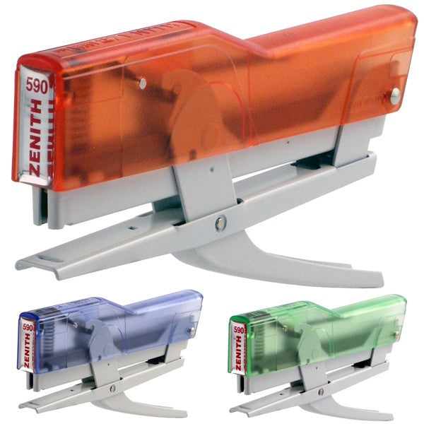 Cucitrice a pinza Zenith 590 Fun colori assortiti - punti 6/4-6 - cuce fino a 30 fogli