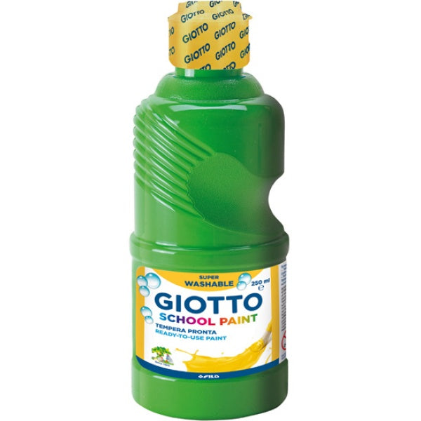TEMPERA PRONTA LAVABILE GIOTTO  250 ML  VERDE