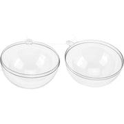 Sfera apribile in polistirene trasparente ø 160mm - 1 PEZZO