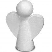 ANGELO IN POLISTIROLO 13 CM. CWR - 1 PEZZO