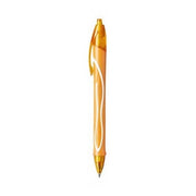 Penna gel a scatto Bic Gelocity Quick Dry Arancione - tratto 0,30 mm