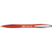 Penna a sfera a scatto Bic Atlantis 1.0 Metal Clip Rossa