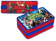 Astuccio 3 zip Avengers Premium