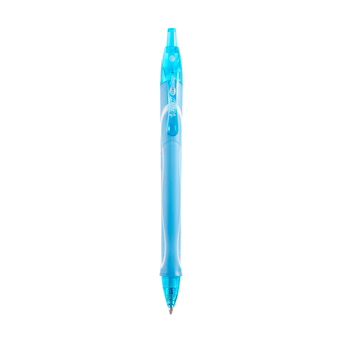 Penna gel a scatto Bic Gelocity Quick Dry Azzurro - tratto 0,30 mm