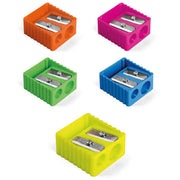 TEMPERINO NikOffice IN PLASTICA COLORATA A 2 FORI - 1 PEZZO