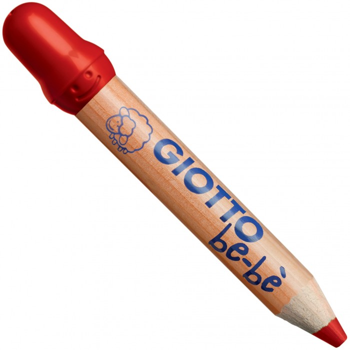 BARATTOLO 10 PASTELLI LEGNO GIOTTO BE-BE' FILA - 1 PEZZO