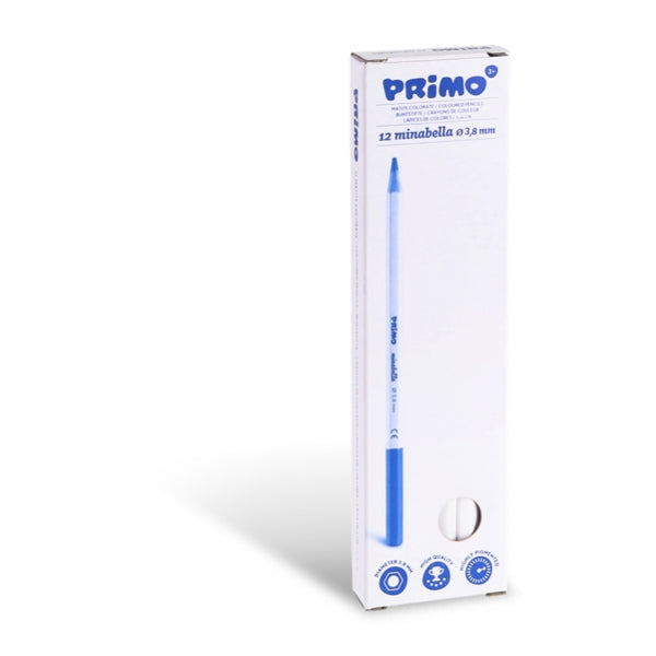 Matite colorate Primo Minabella - BIANCO - mina 3,8 mm