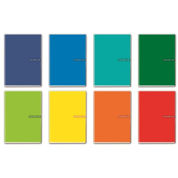 Quaderno  A4 Blasetti rigatura 1 Rigo Color Club colori assortiti