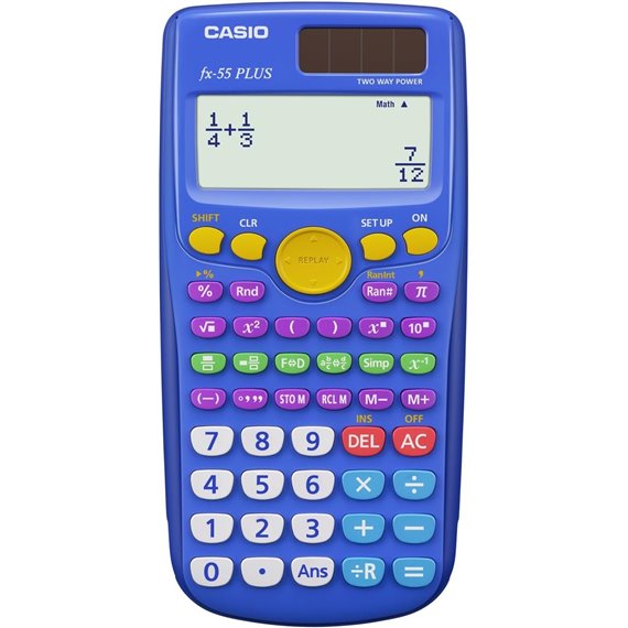CALCOLATRICE SCIENTIFICA FX55 PLUS 240 FUNZIONI CASIO - 1 pezzo