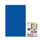 Carta velina CWR 50x76 cm conf. da 24 fogli. Colore blu. 1 Foglio