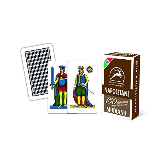 Carte da gioco Napoletane Marrone 150° Anniversario - 1 conf.
