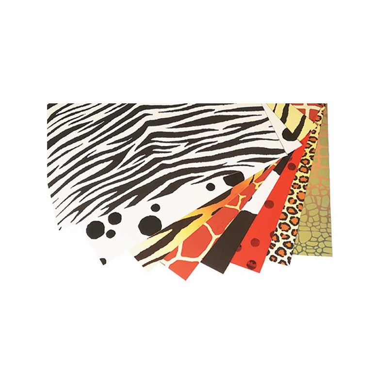 Cartoncino fantasia Jungle 23x33 gr400 - 10pz - CWR