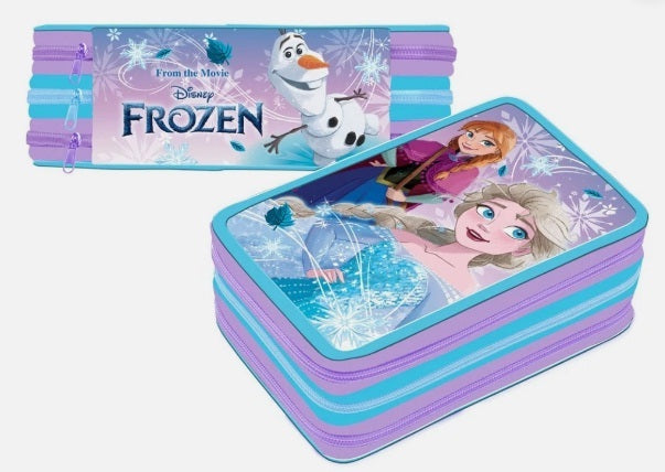 Astuccio 3 zip Frozen Premium
