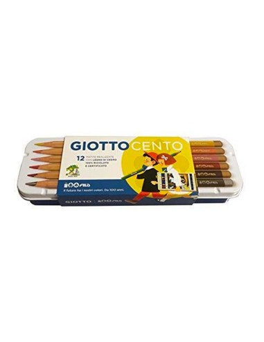 Matite colorate Giotto Cento da 12 pezzi