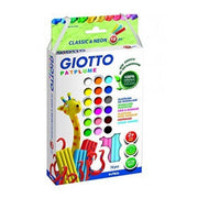 Pasta da modellare Giotto Patplume. Scatola 18 panetti da 20 g. Colori assortiti