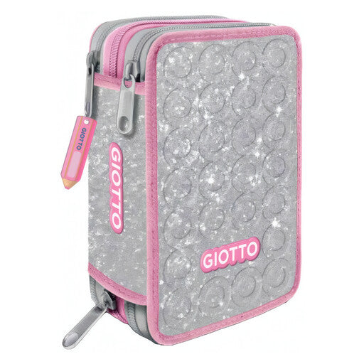 ASTUCCIO 3 ZIP GIOTTO SHINY (18 TURBOCOLOR + 18 STILNOVO + 10 ACCESSORI GIOTTO)