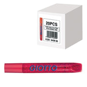COLLA GLITTER METALLIC ROSSO 10.5ML GIOTTO - 1 PEZZO