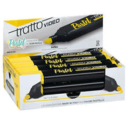 Evidenziatore Tratto Video Pastel Giallo   - tratto 1-5 mm