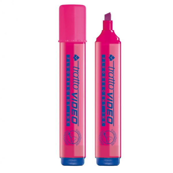 Evidenziatore Tratto Video Rosa   - tratto 1-5 mm