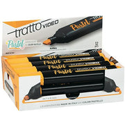 Evidenziatore Tratto Video Pastel Arancione Mandarino   - tratto 1-5 mm