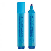 Evidenziatore Tratto Video Azzurro   - tratto 1-5 mm