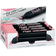 Evidenziatore Tratto Video Pastel Rosa Pompelmo  - tratto 1-5 mm