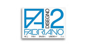 Album disegno 24x33 liscio Fabriano F2 (110 gr) - 10 fogli