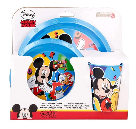 Set Pappa Mickey Mouse 3 Pezzi