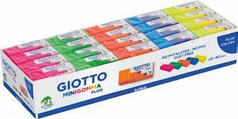 Gomma colorata per cancellare Giotto Fluo