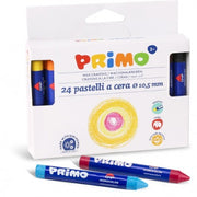 PASTELLI A CERA DA 24 PEZZI DIAMETRO 10,5 MM PRIMO MOROCOLOR