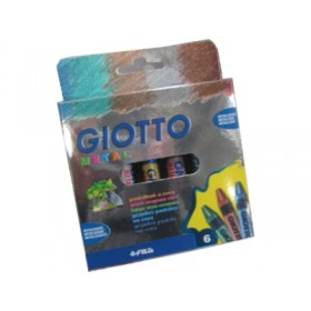 Pastelli a cera Giotto Metal da 12 pezzi