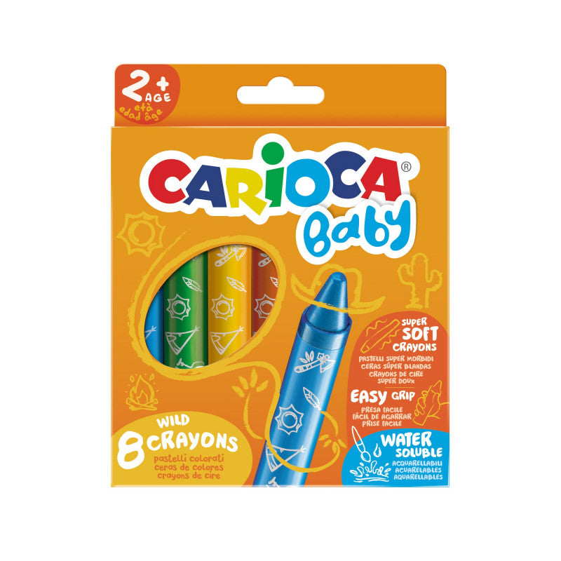 PASTELLONI CERA BABY - 8 PZ