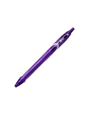 Penna gel a scatto Bic Gelocity Quick Dry Viola - tratto 0,30 mm