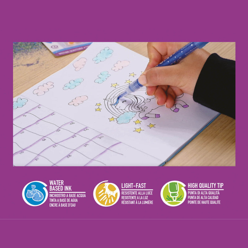 Pennarelli Glitter - 6 Pz