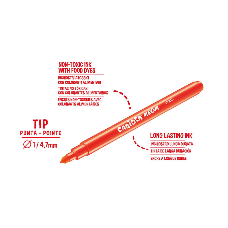 PENNARELLI NEON - 8 PZ