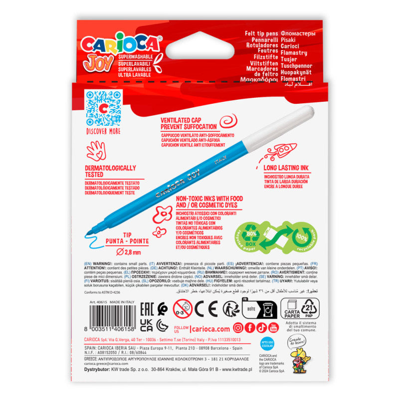 PENNARELLI PUNTA FINE JOY - 24 PZ