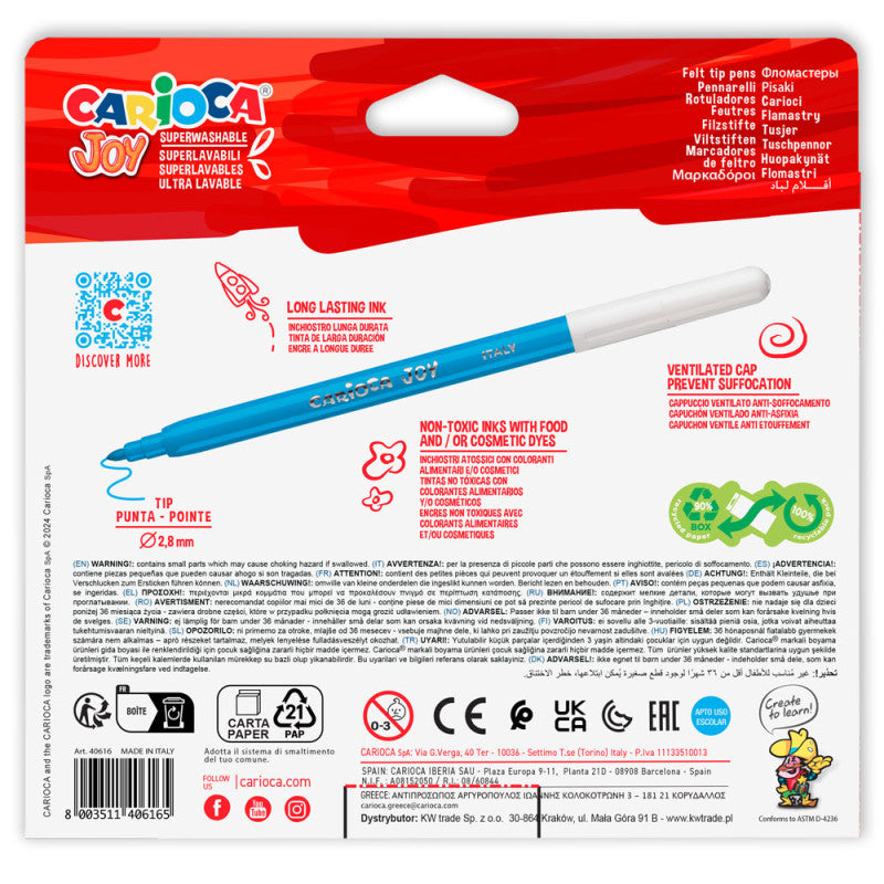 PENNARELLI PUNTA FINE JOY - 36