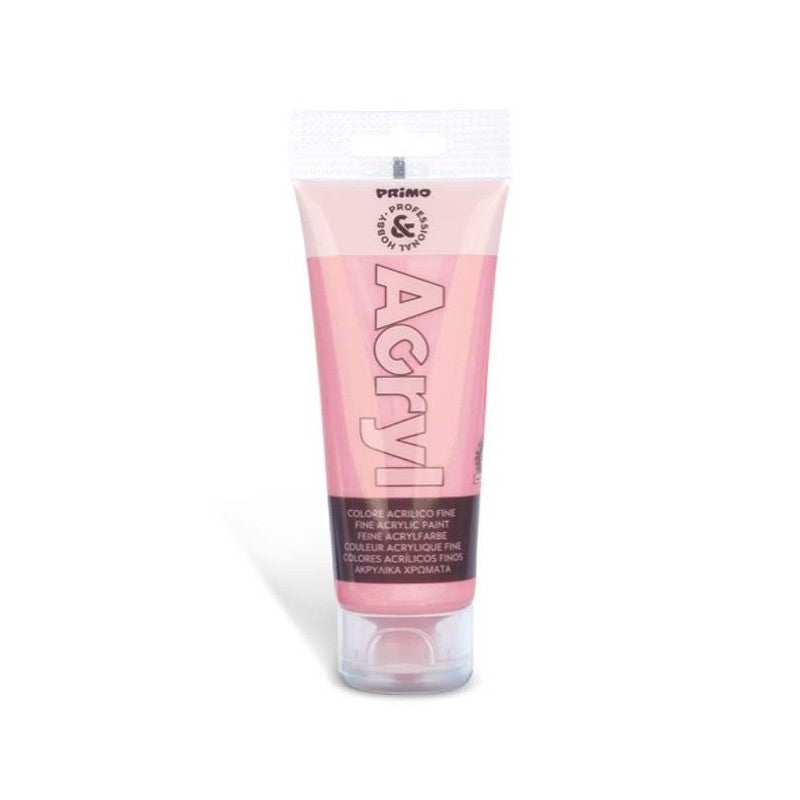 Colore acrilico in tubo 75ml PRIMO - COLORE ROSA