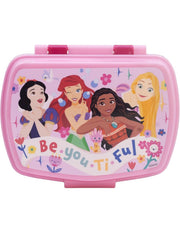 Principesse Disney - Portapranzo in pvc per bambine, Sandwich Box, BPA free