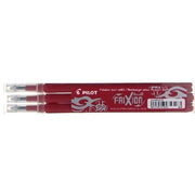 Ricarica refill penna Pilot Frixion Ball ROSSO - tratto 0,7 mm Blister 3 pezzi